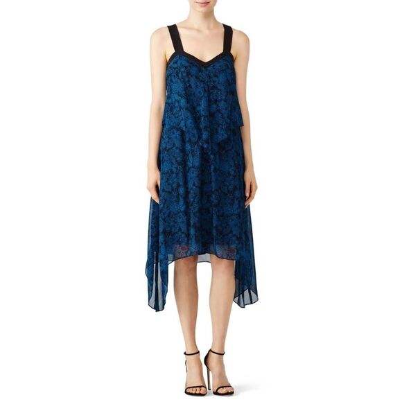 10 Crosby Derek Lam Dresses & Skirts - RTR Derek Lam 10 Crosby Silk Two Tier Cami Dress - size 4
